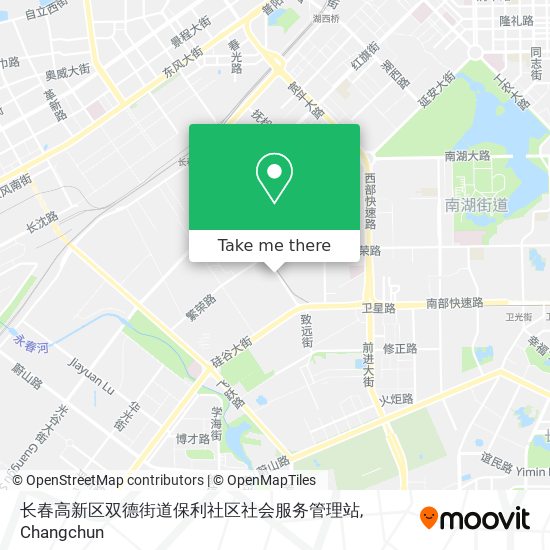 长春高新区双德街道保利社区社会服务管理站 map