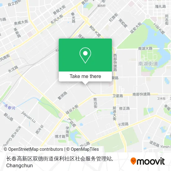 长春高新区双德街道保利社区社会服务管理站 map