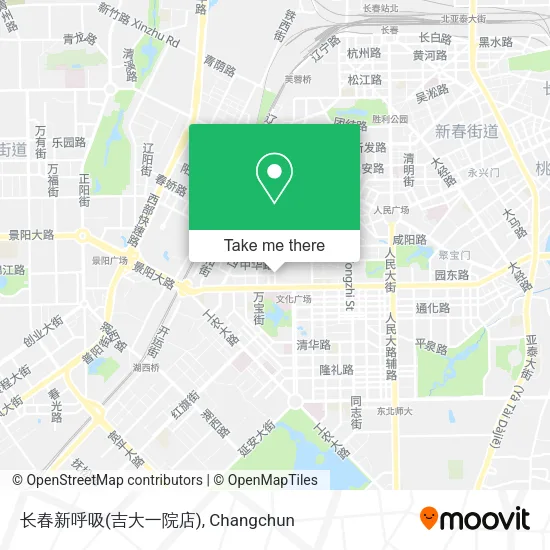 长春新呼吸(吉大一院店) map