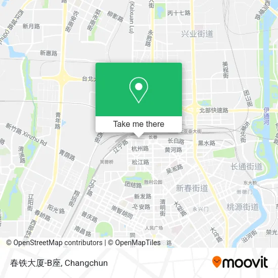 春铁大厦-B座 map