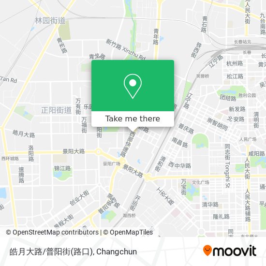 皓月大路/普阳街(路口) map