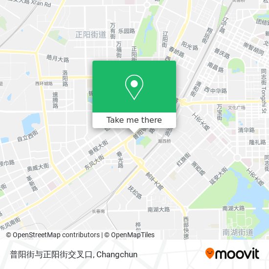 普阳街与正阳街交叉口 map