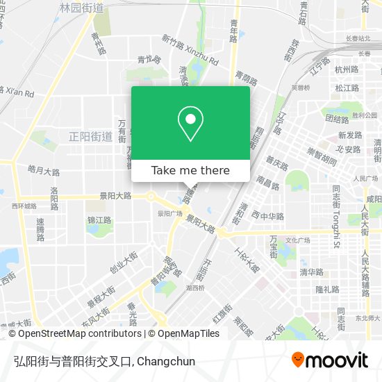 弘阳街与普阳街交叉口 map