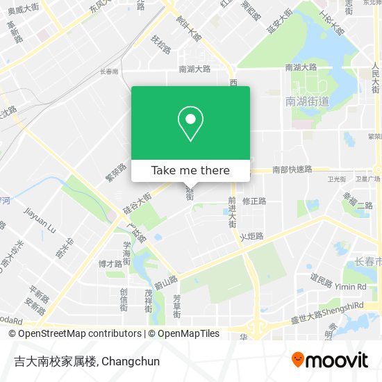 吉大南校家属楼 map