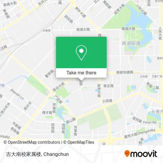 吉大南校家属楼 map