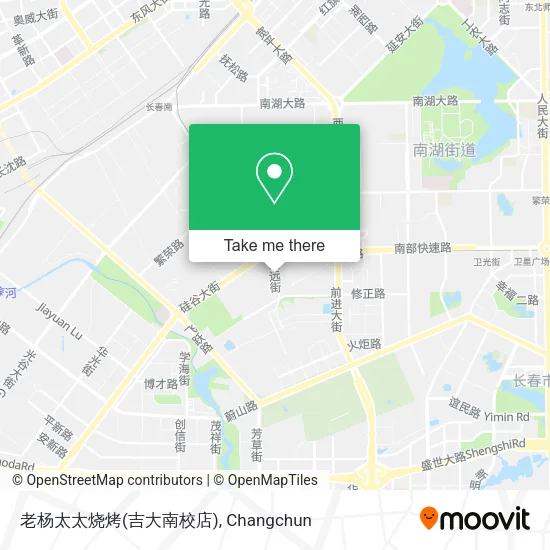 老杨太太烧烤(吉大南校店) map
