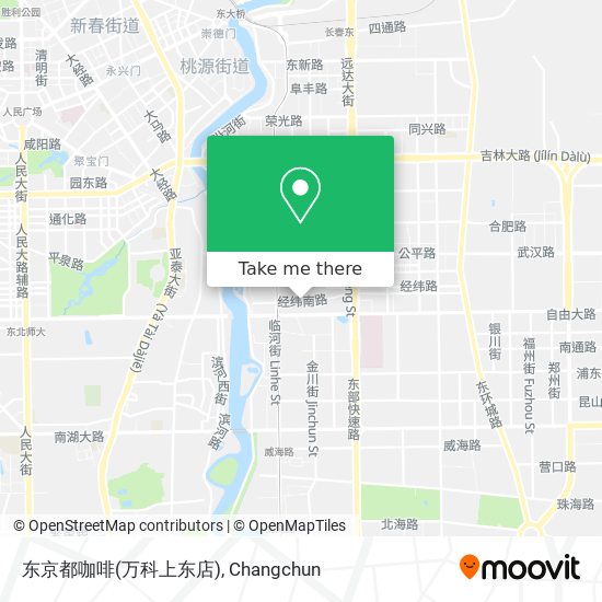 东京都咖啡(万科上东店) map