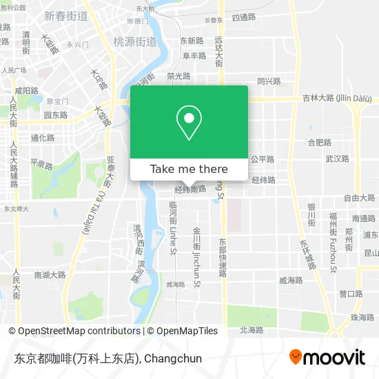 东京都咖啡(万科上东店) map