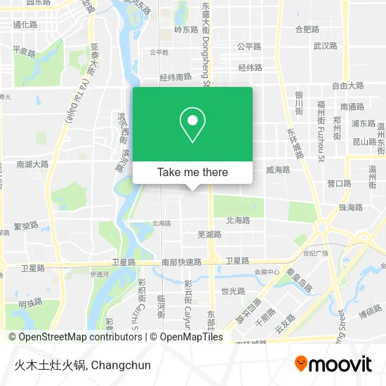 火木土灶火锅 map