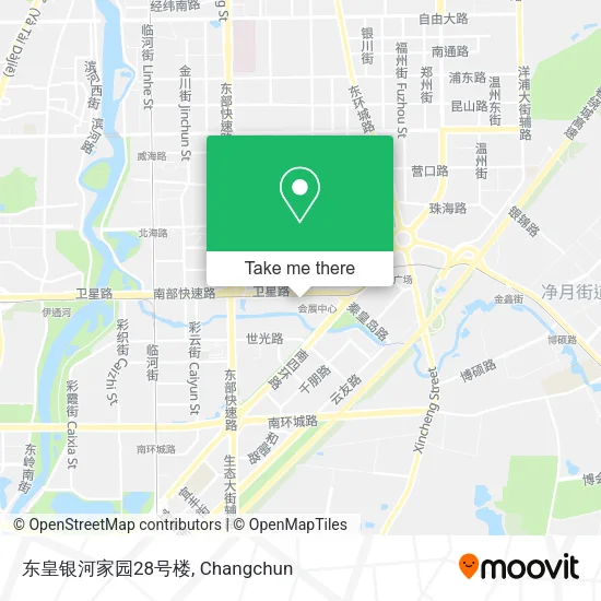 东皇银河家园28号楼 map