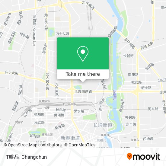 T唯品 map