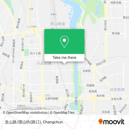 龙山路/团山街(路口) map