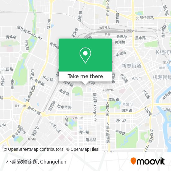 小超宠物诊所 map