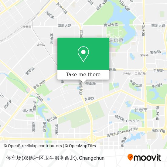 停车场(双德社区卫生服务西北) map