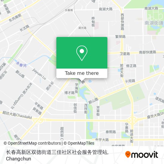 长春高新区双德街道三佳社区社会服务管理站 map