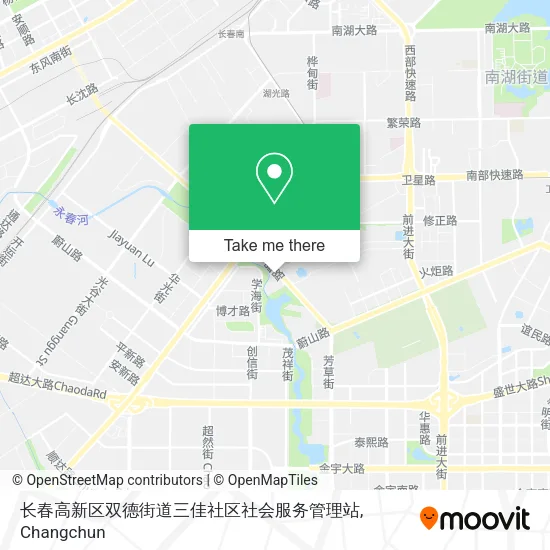 长春高新区双德街道三佳社区社会服务管理站 map