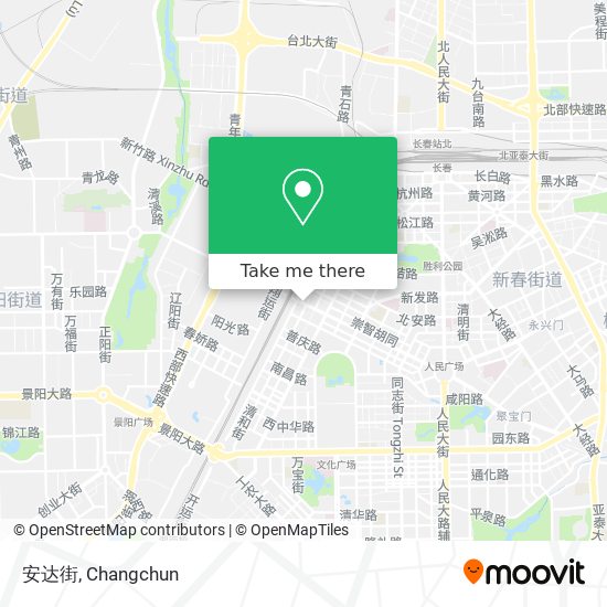 安达街 map