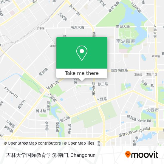 吉林大学国际教育学院-南门 map