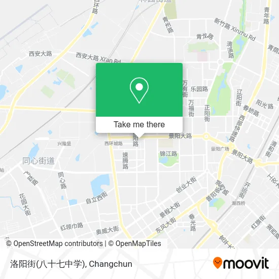 洛阳街(八十七中学) map