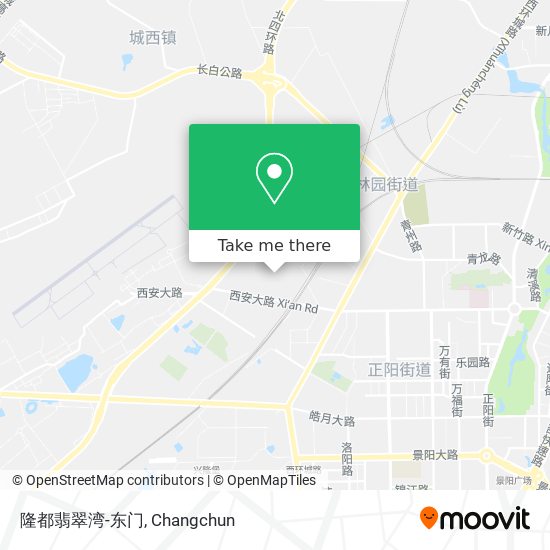 隆都翡翠湾-东门 map