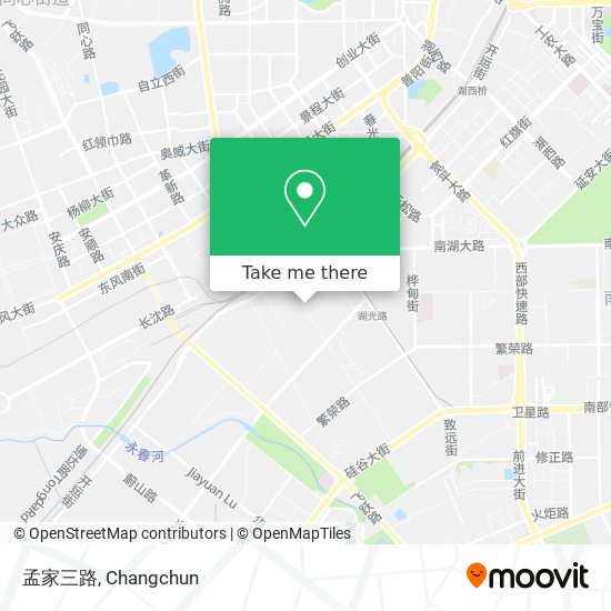 孟家三路 map