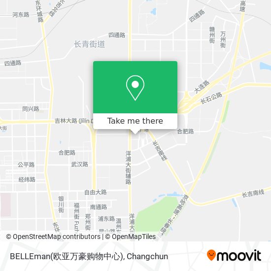 BELLEman(欧亚万豪购物中心) map
