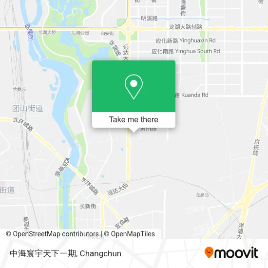 中海寰宇天下一期 map