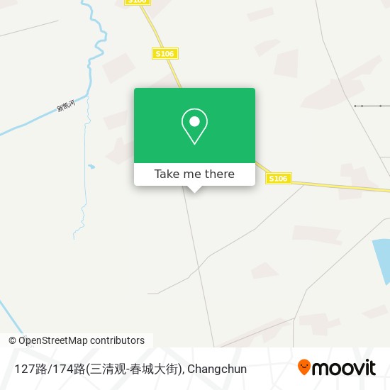 127路/174路(三清观-春城大街) map