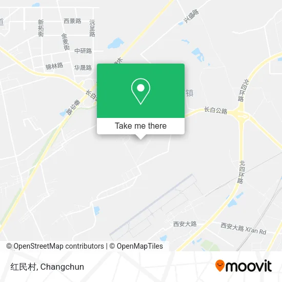 红民村 map