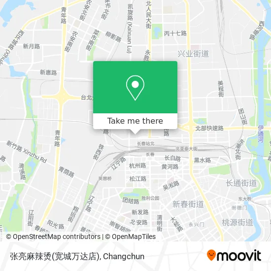 张亮麻辣烫(宽城万达店) map