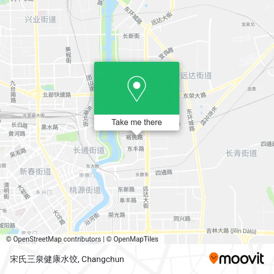 宋氏三泉健康水饺 map