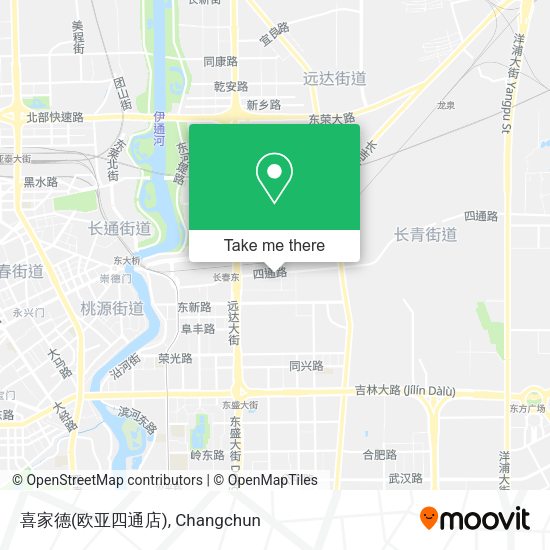 喜家德(欧亚四通店) map