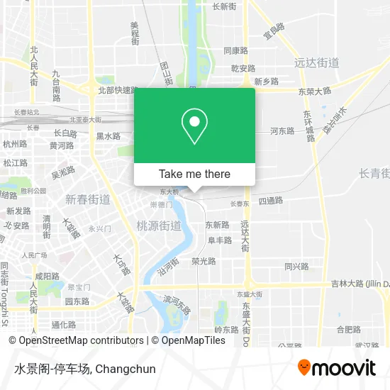 水景阁-停车场 map