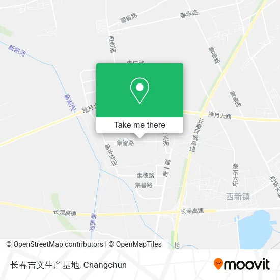 长春吉文生产基地 map