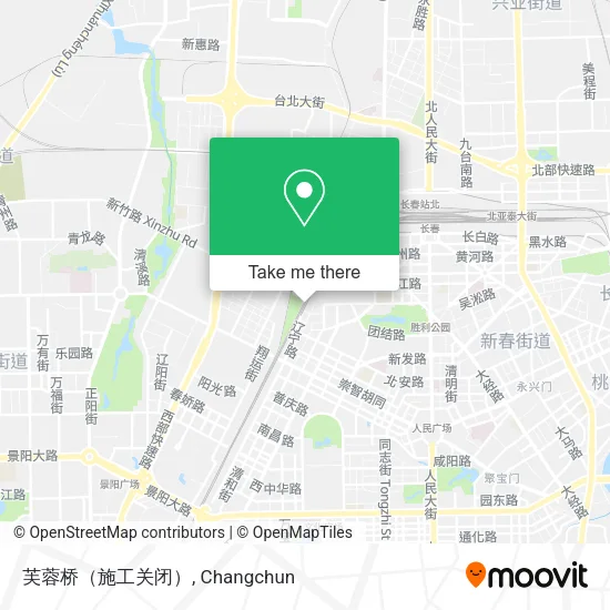 芙蓉桥（施工关闭） map