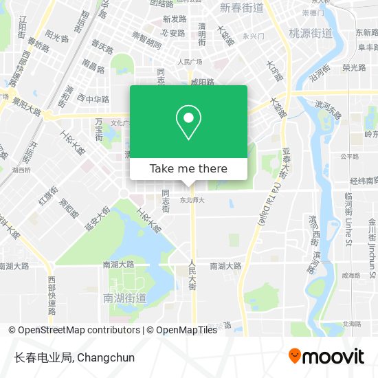 长春电业局 map