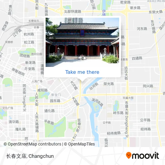 长春文庙 map