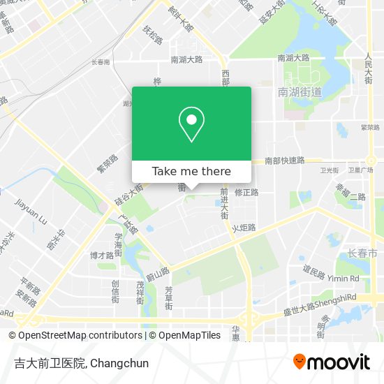 吉大前卫医院 map