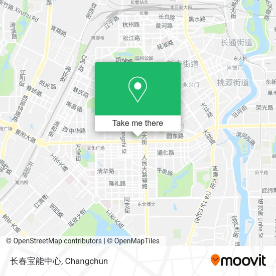 长春宝能中心 map