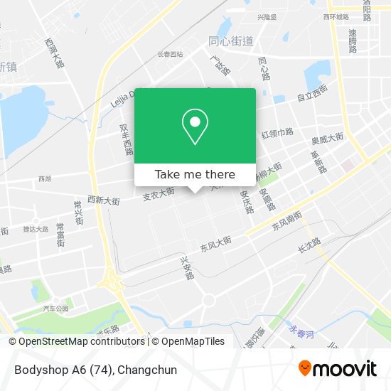 Bodyshop A6 (74) map