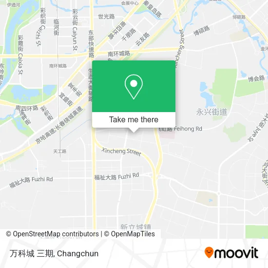 万科城 三期 map