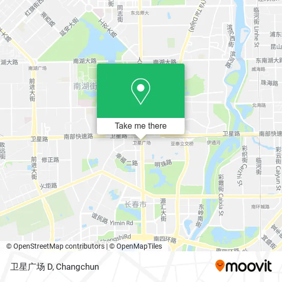卫星广场 D map