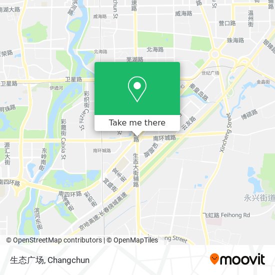 生态广场 map