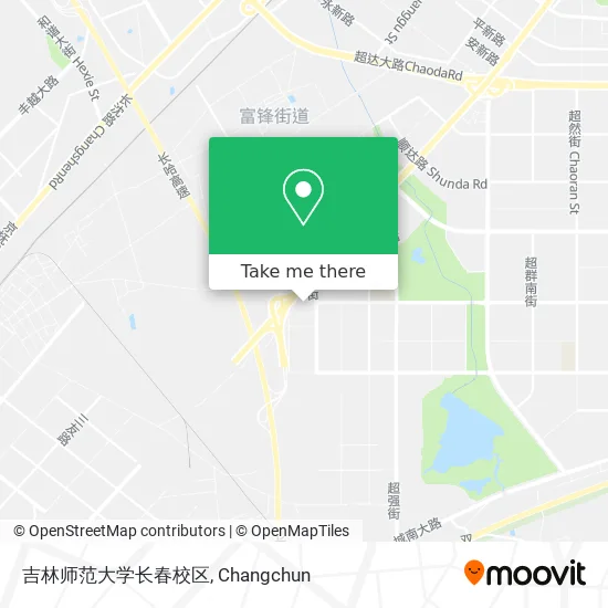 吉林师范大学长春校区 map