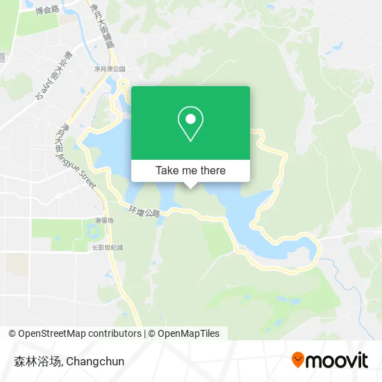 森林浴场 map