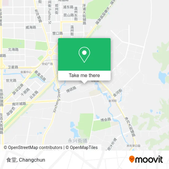 食堂 map