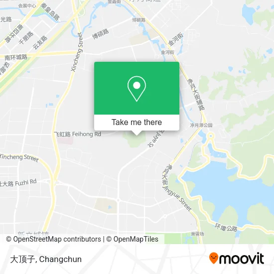 大顶子 map