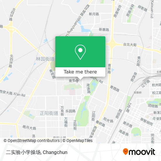 二实验小学操场 map