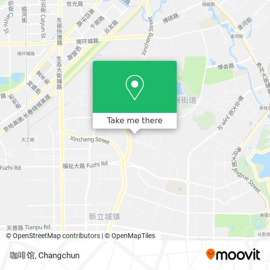 咖啡馆 map