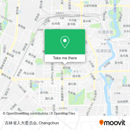 吉林省人大委员会 map